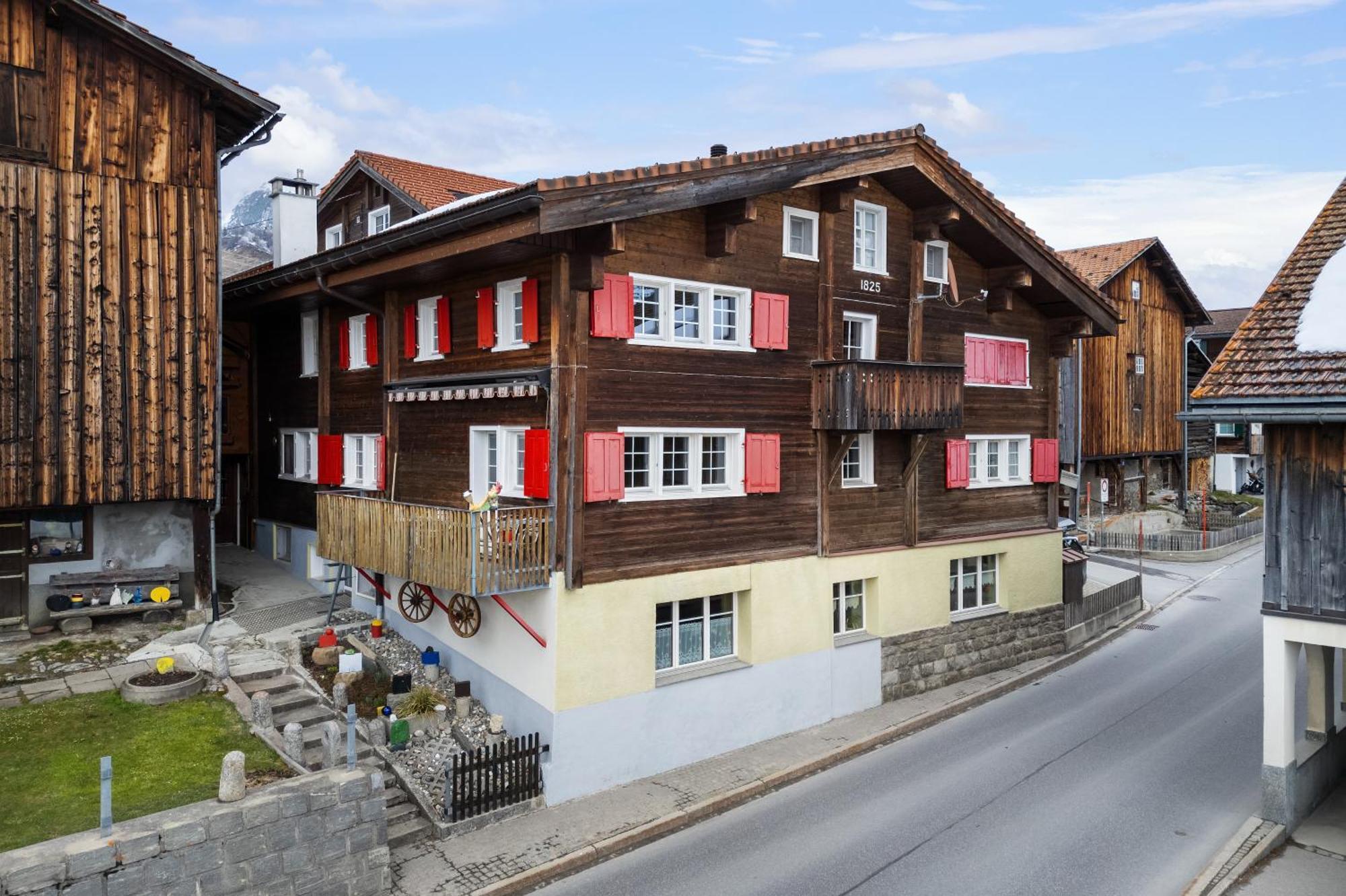 Apartment Via Alpsu - 24-7 Self Check-In Sedrun Luaran gambar